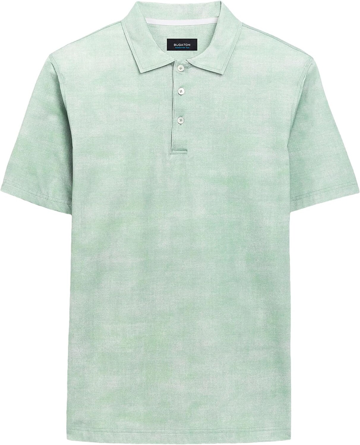 

Рубашка-поло Andre Printed Ooohcotton Tech Performance Three-Button Polo BUGATCHI, цвет Paradise