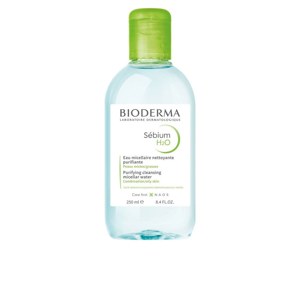 Мицеллярная вода Sébium h2o solución micelar específica acné Bioderma, 250 мл средства для снятия макияжа bioderma мицеллярная вода очищающая для жирной и проблемной кожи лица sebium