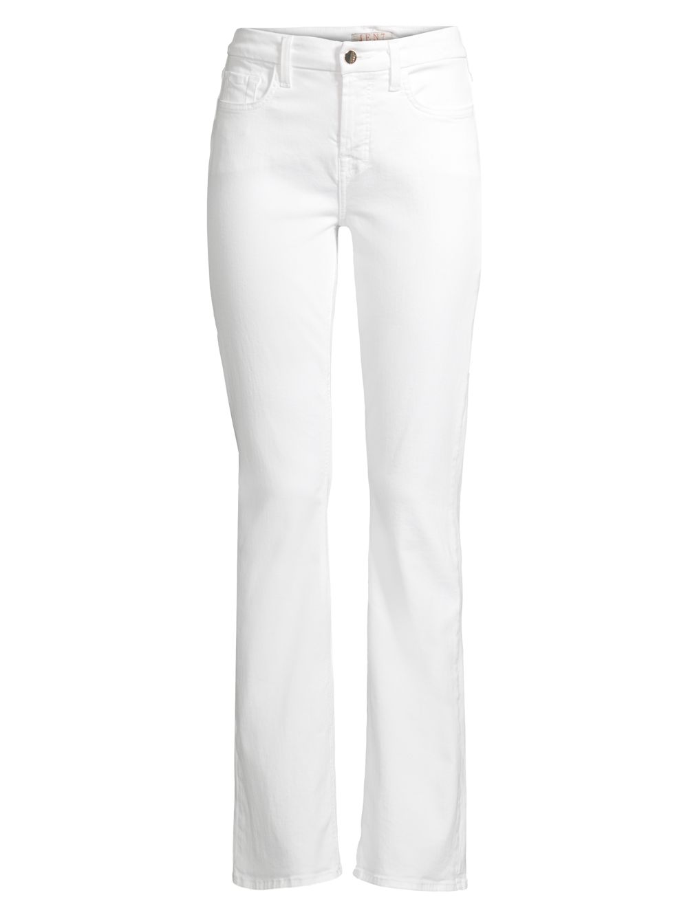 Узкие моделирующие джинсы Bootcut Jen7, белый