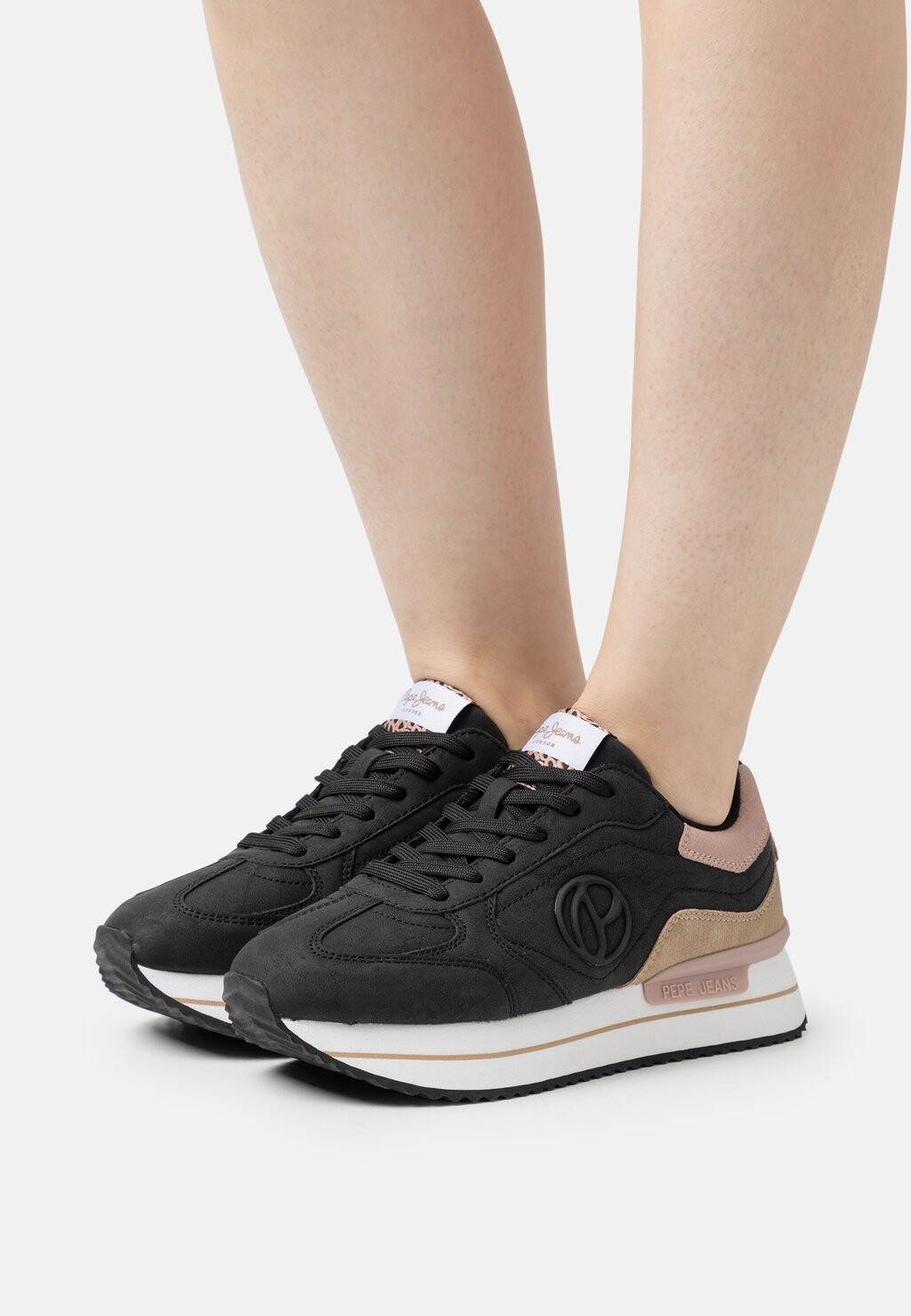 

Низкие кроссовки RUSPER MINIMAL Pepe Jeans, черный