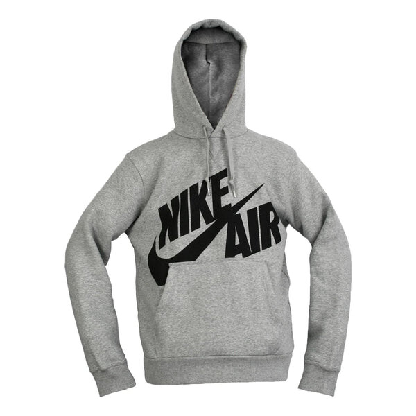 

Толстовка Nike Air Basketball Over-sized Hoodie 'Heather Grey', серый