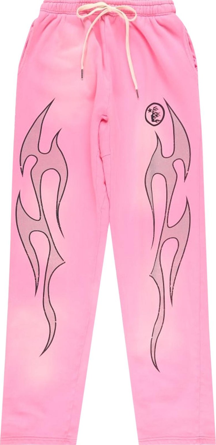 Спортивные брюки Hellstar Flame 'Pink/Silver', розовый