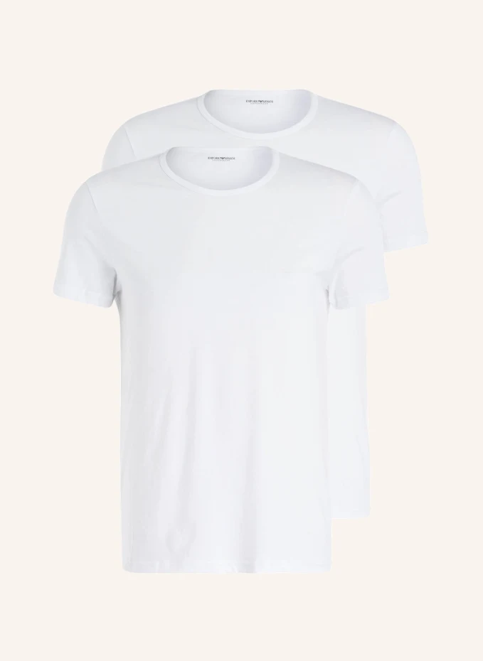 

Упаковка из 2 футболок Emporio Armani, белый