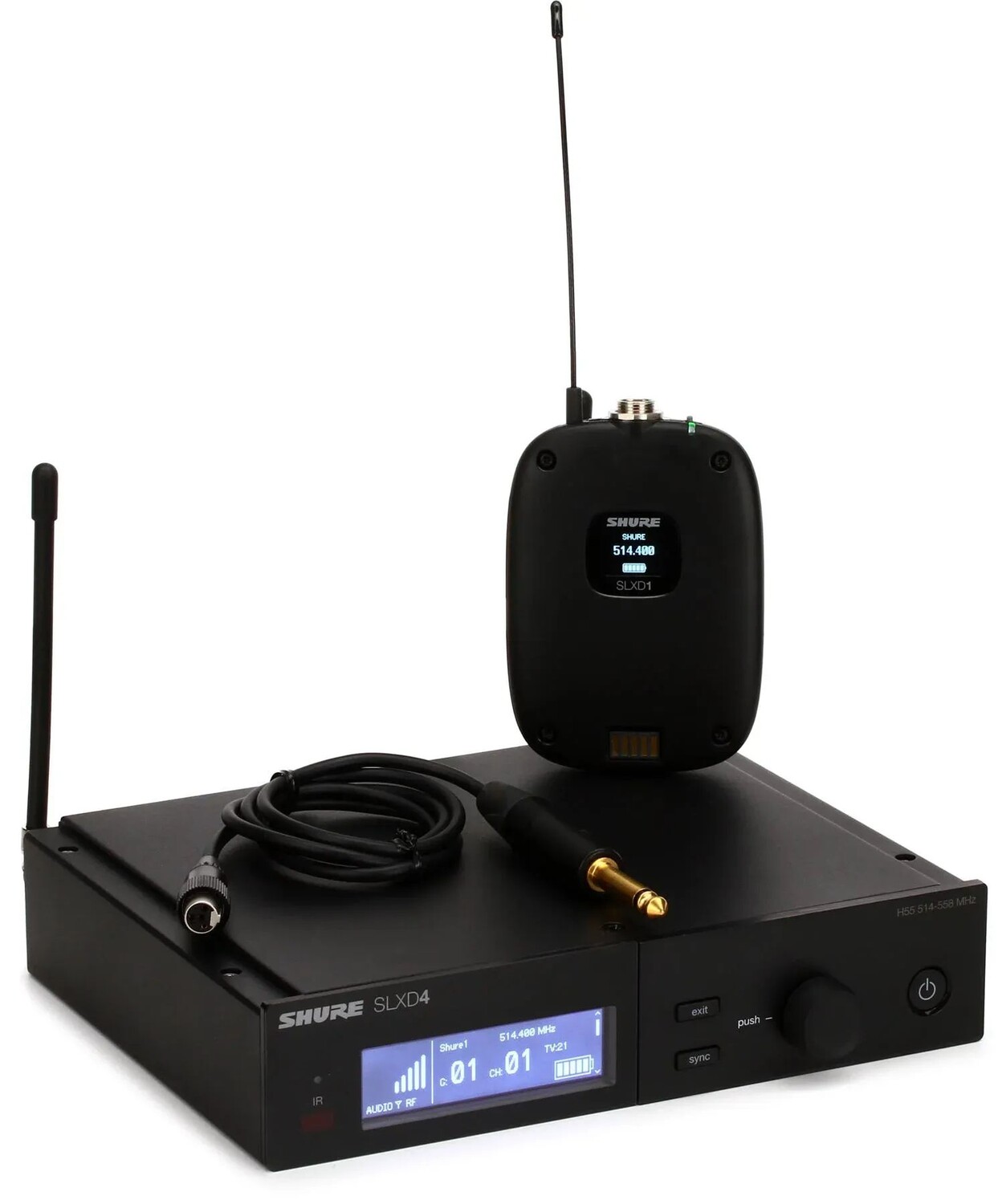 

Беспроводная гитарная система Shure SLXD14 — ремешок H55