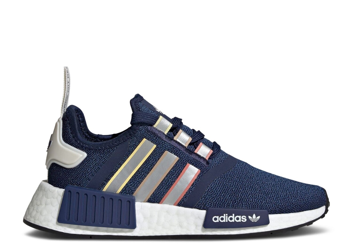 

Кроссовки adidas Nmd_R1 J 'Dark Blue Silver Metallic', синий