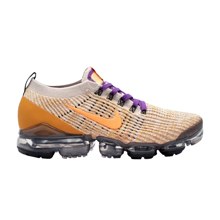 

Кроссовки Nike Air VaporMax Flyknit 3 'Desert Sand', загар