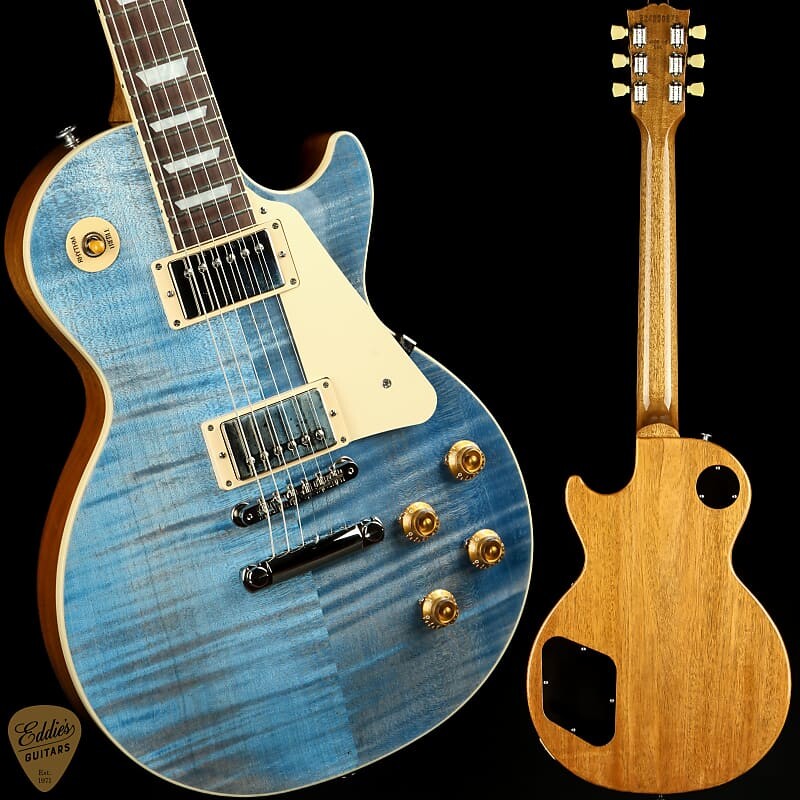 

Электрогитара Gibson Les Paul Standard '50s Figured Top Ocean Blue