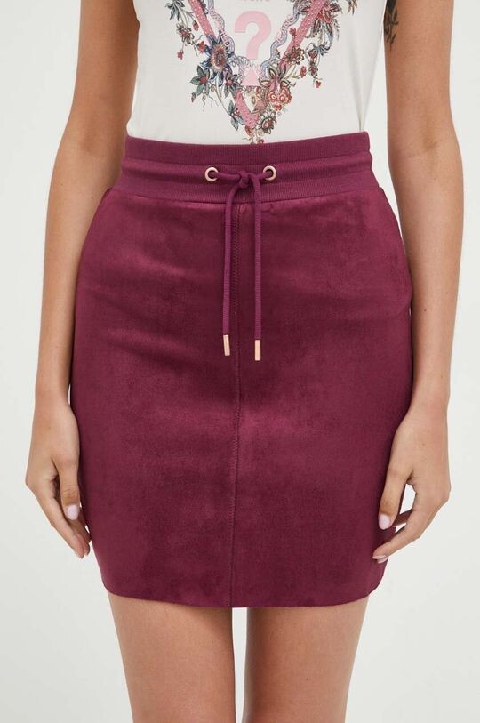 

Юбка Guess, фиолетовый