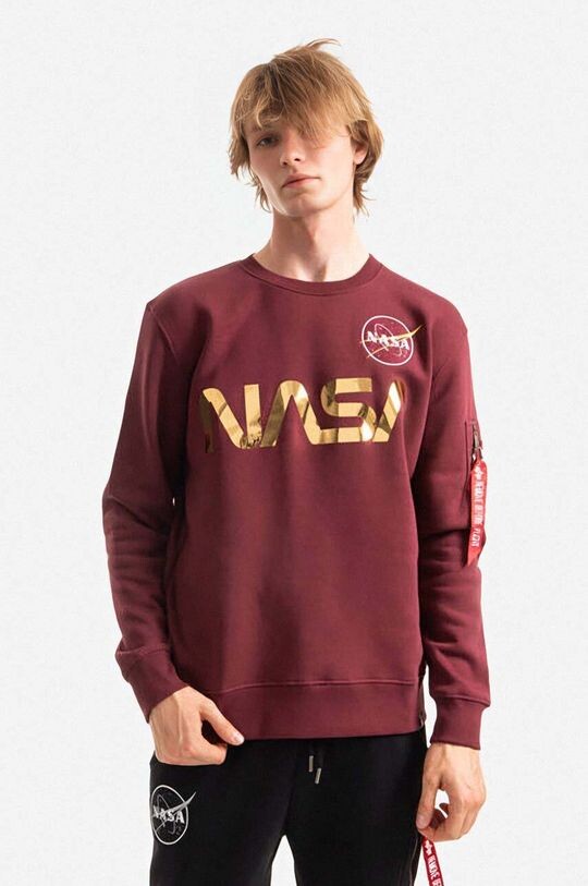 

Фуфайка Alpha Industries, красный