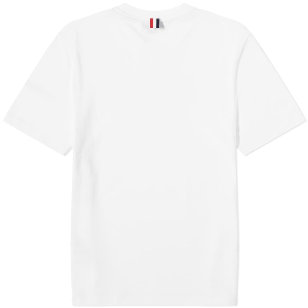 

Футболка Thom Browne Side Four Bar Pique, белый