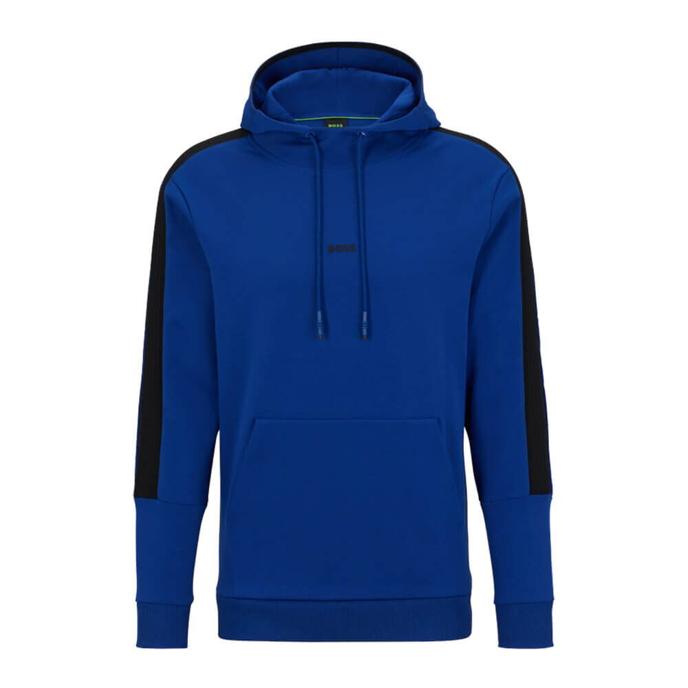 

Толстовка Boss Cotton-Blend Regular-Fit, синий
