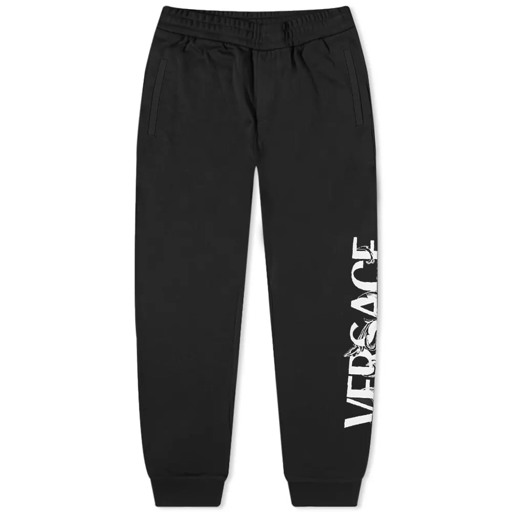 

Спортивные брюки с логотипом Baroque Text Versace