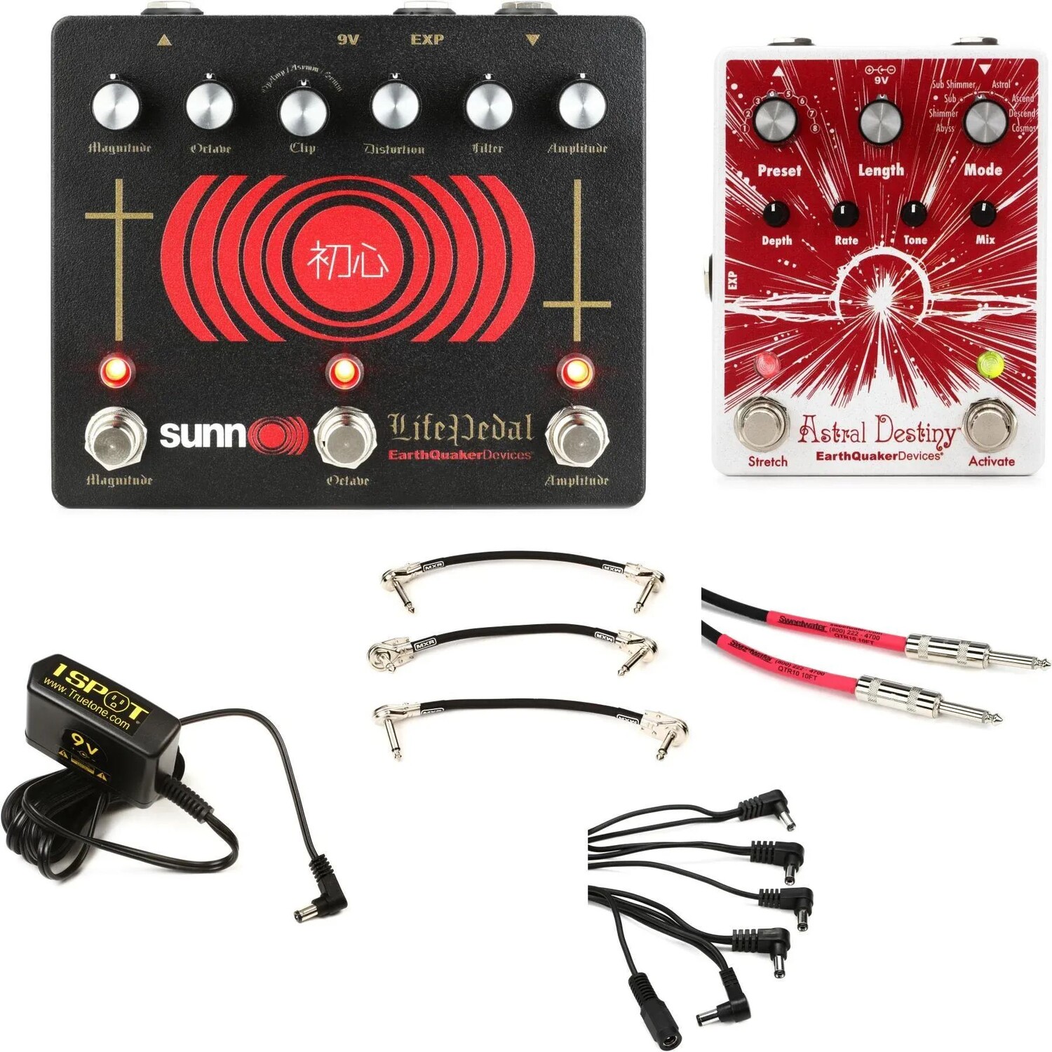 

EarthQuaker Devices Sunn O))) Life Pedal V3 Octave Distortion + Booster с блоком питания
