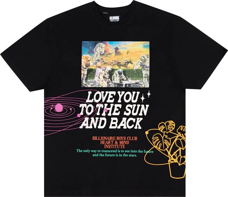 

Футболка Billionaire Boys Club Sunflare Short-Sleeve Knit 'Black', черный