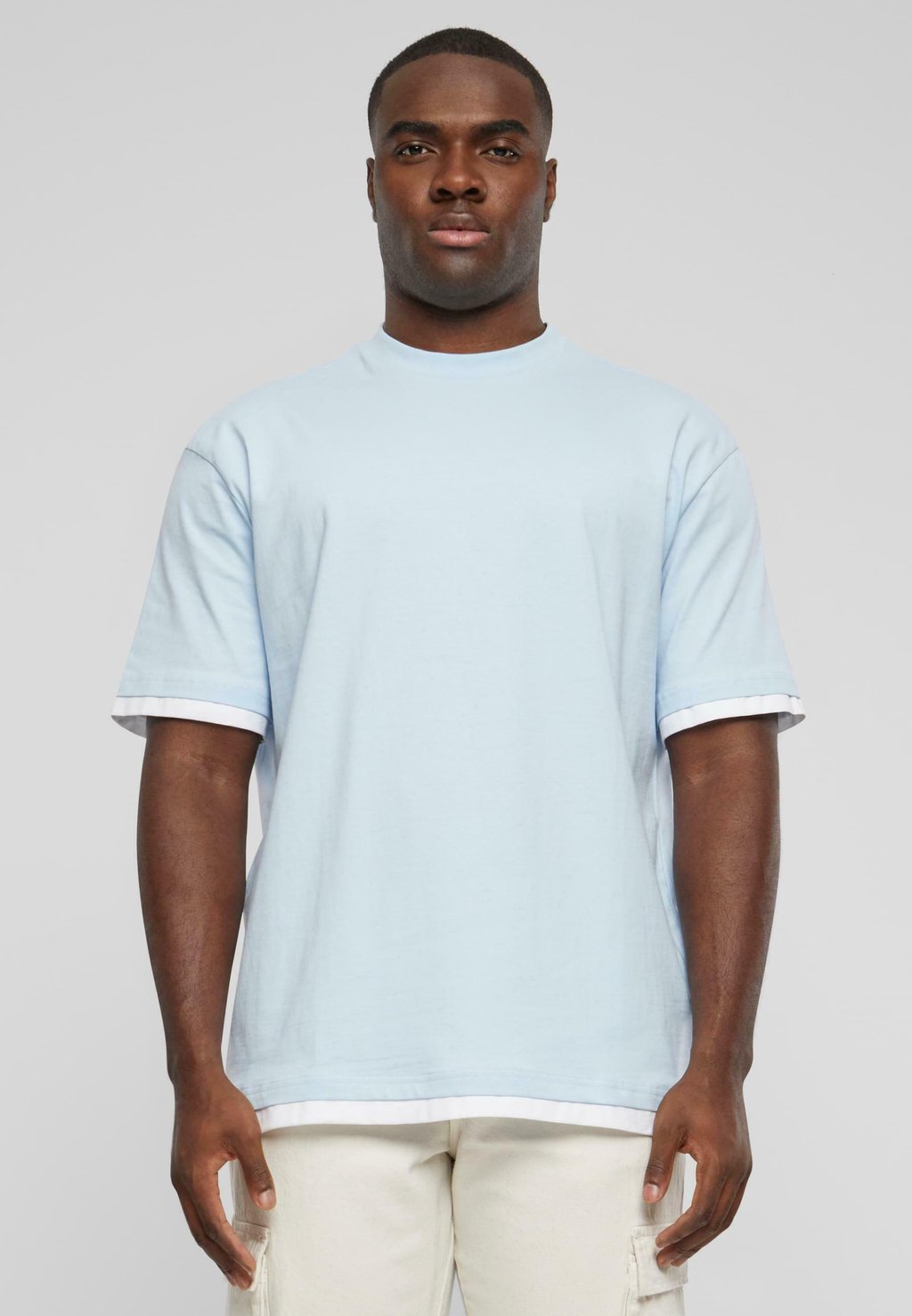 Базовая футболка VISIBLE LAYER DEF, Светло-синий