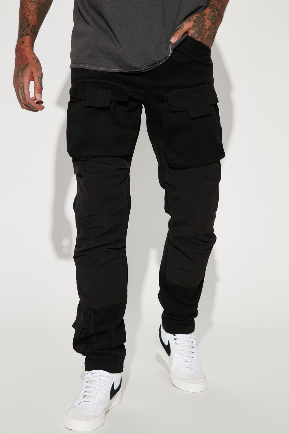 

Брюки карго Fashion Nova HD22B308, черный