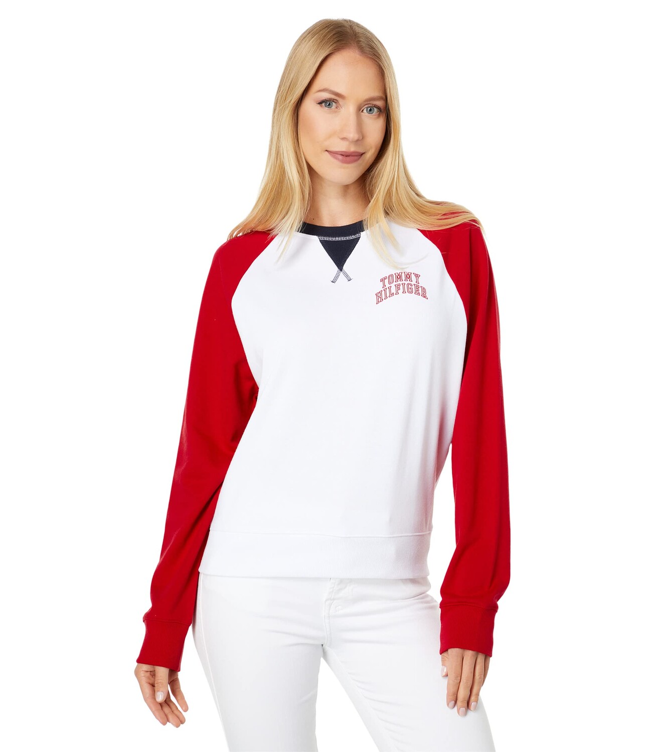 

Худи Tommy Hilfiger, Color-Block Crew Neck Sweatshirt