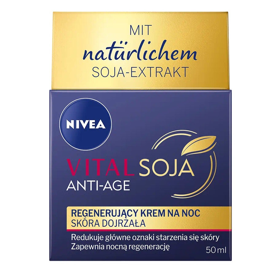 

Nivea Vital Soja Anti-Age ночной регенерирующий крем 50мл
