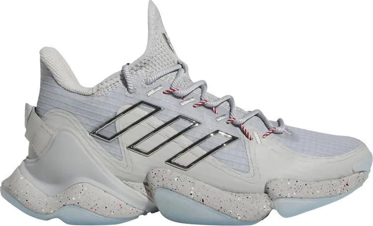 

Кроссовки Adidas Mahomes 1 Impact FLX J 'Grey Hazy Sky', серый
