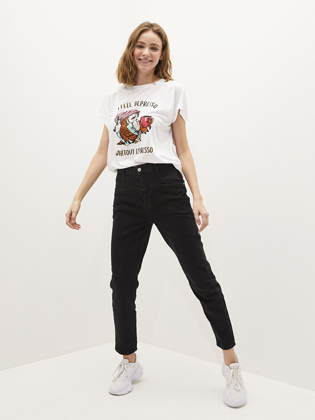 

Джинсы Mom Fit Rodeo с высокой талией LCW Jeans