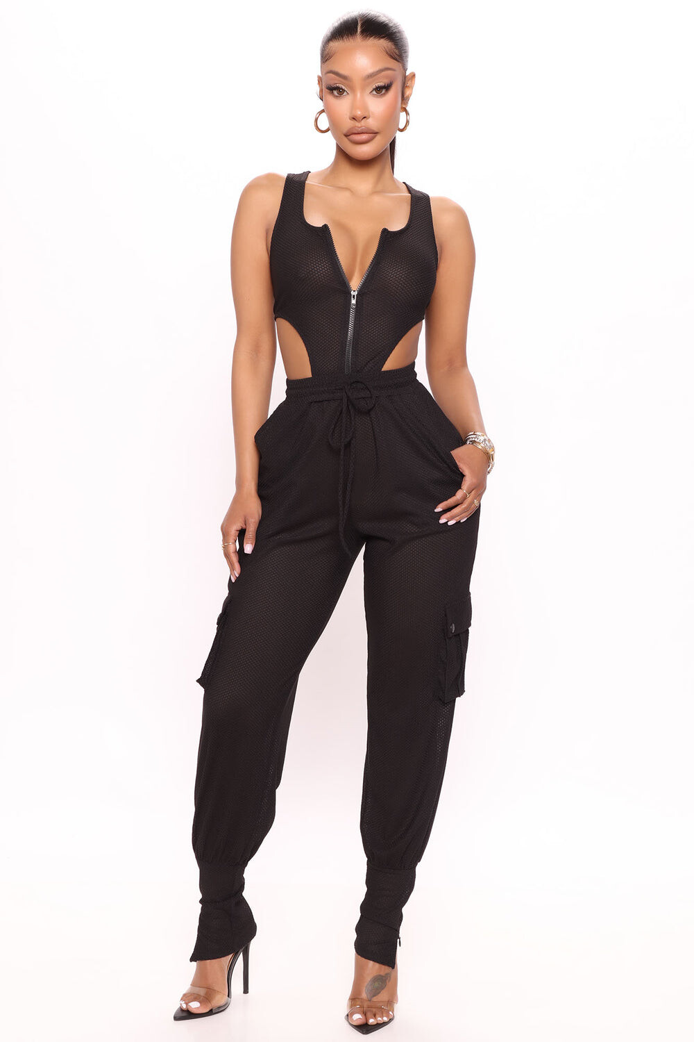 

Комбинезон Fashion Nova LJ2035N, черный