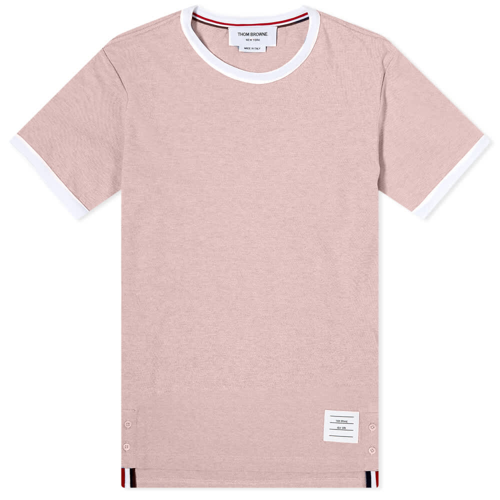 

Футболка Thom Browne Short Sleeve Ringer Tee