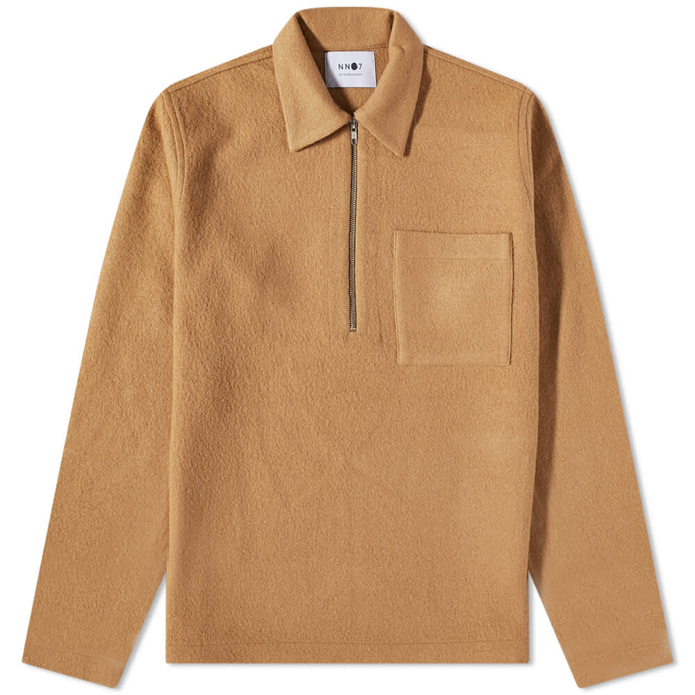 

Джемпер NN07 Ivan Half Zip, Коричневый