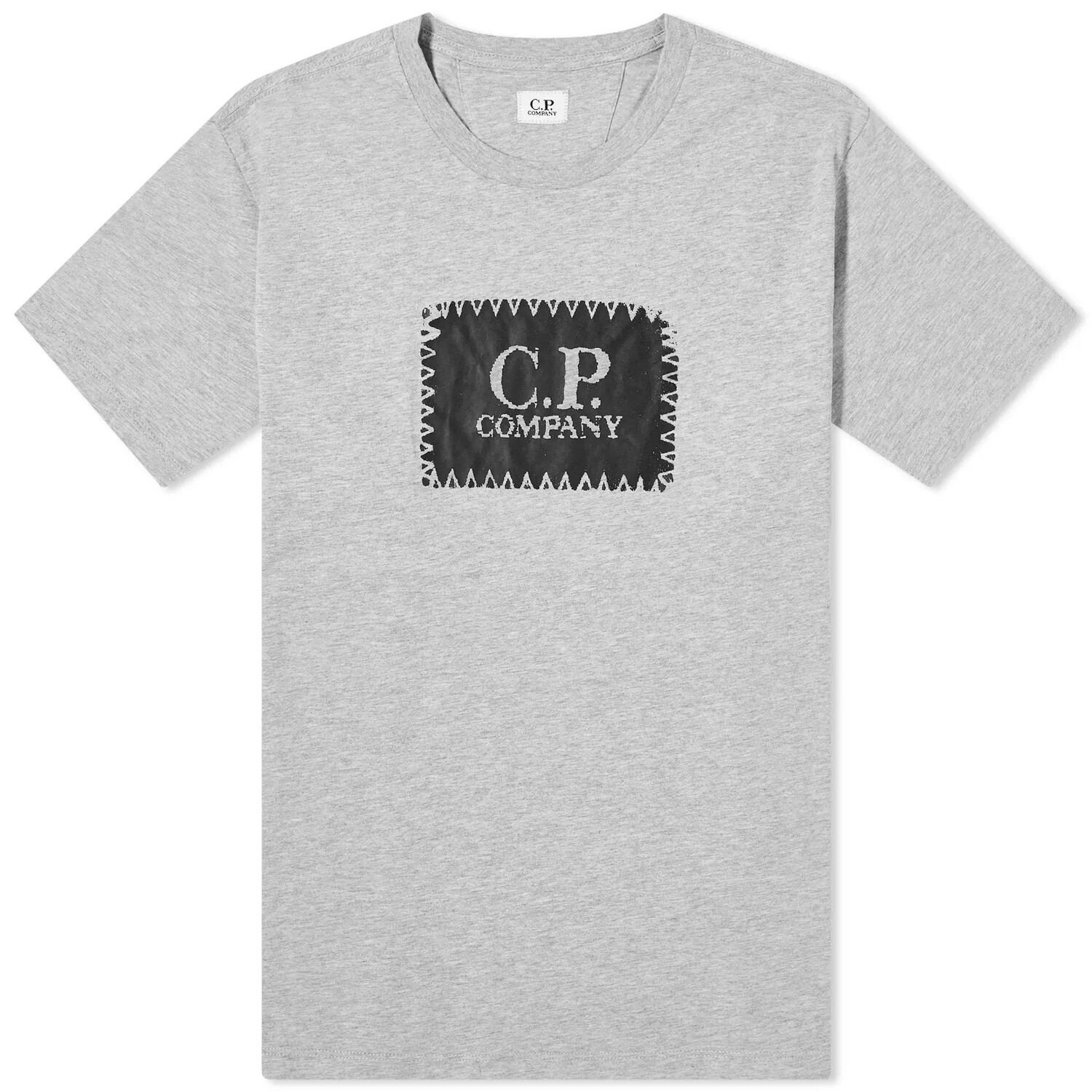 

Футболка C.P. Company Label Logo, серый