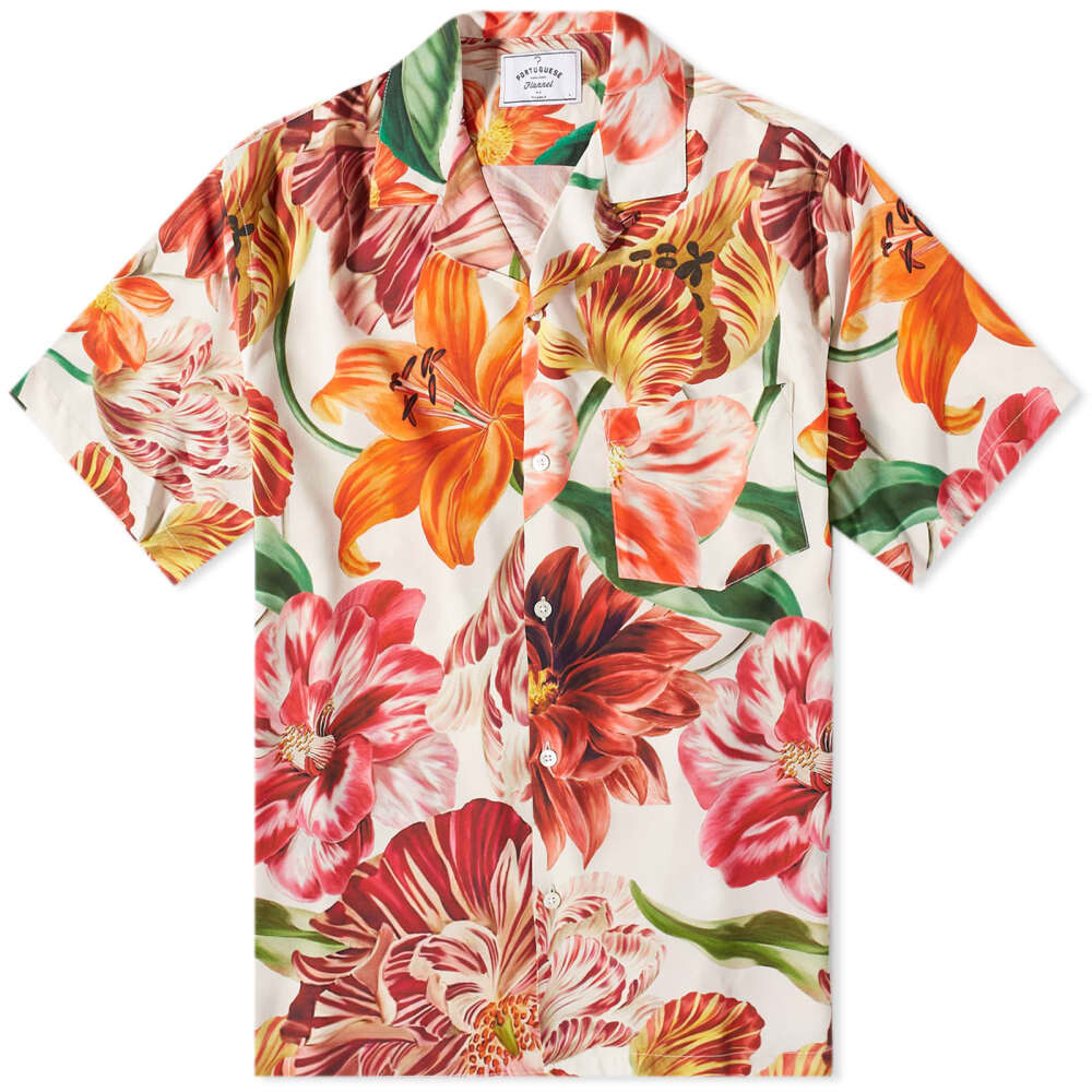 

Рубашка Portuguese Flannel Flowers Vacation Shirt