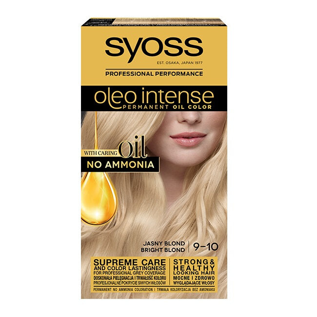 

Syoss Стойкая краска для волос Oleo Intense с маслами 9-10 Светло-русый