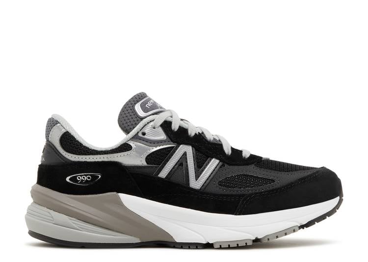 

Кроссовки New Balance WMNS 990V6 MADE IN USA 'BLACK SILVER', черный