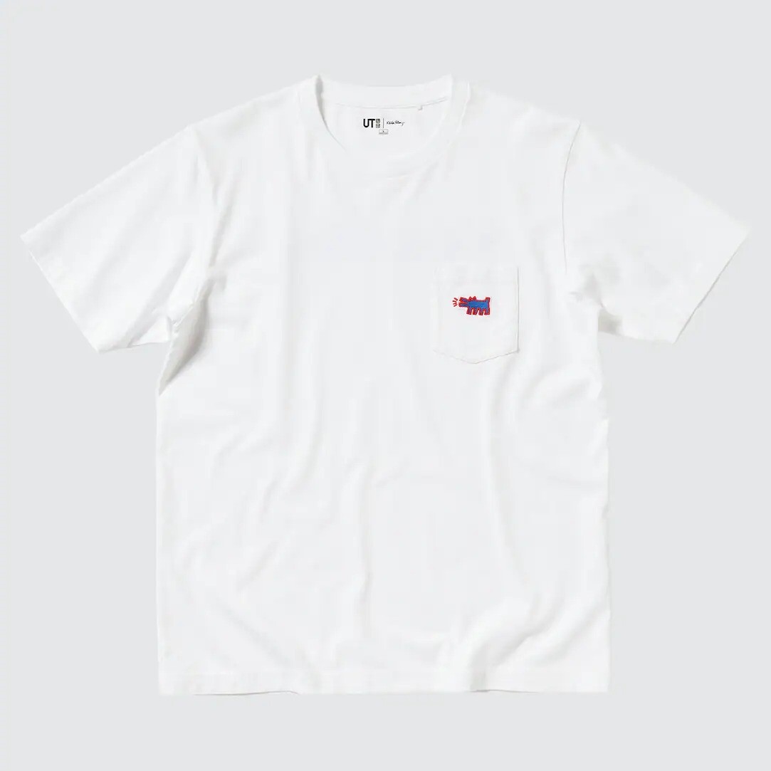 

Футболка Uniqlo UT NY Pop Art (Keith Haring), белый