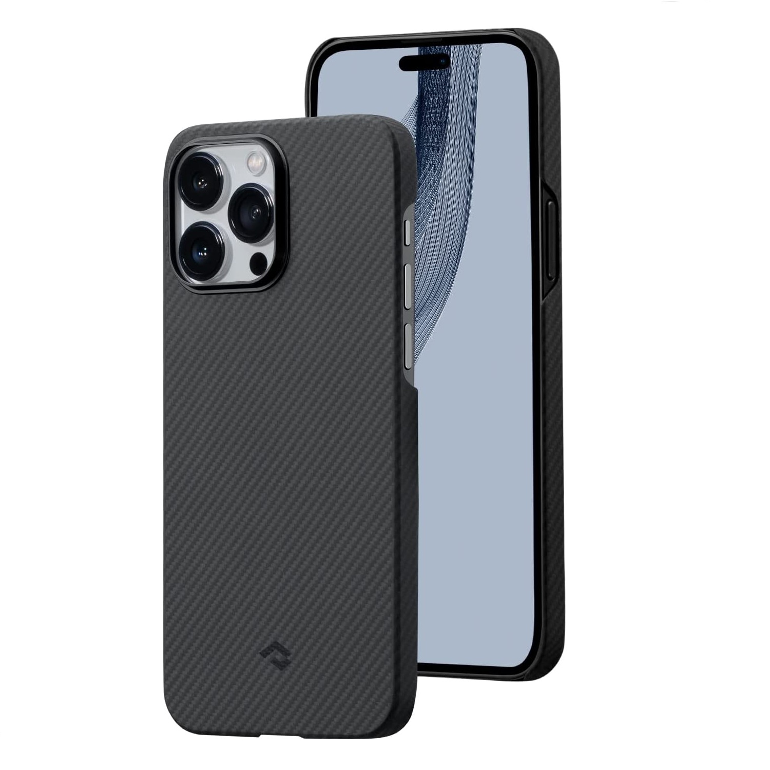 Чехол Pitaka MagEz Case 3 для iPhone 14 Pro Max, 600D Black/Grey(Twill) - фото