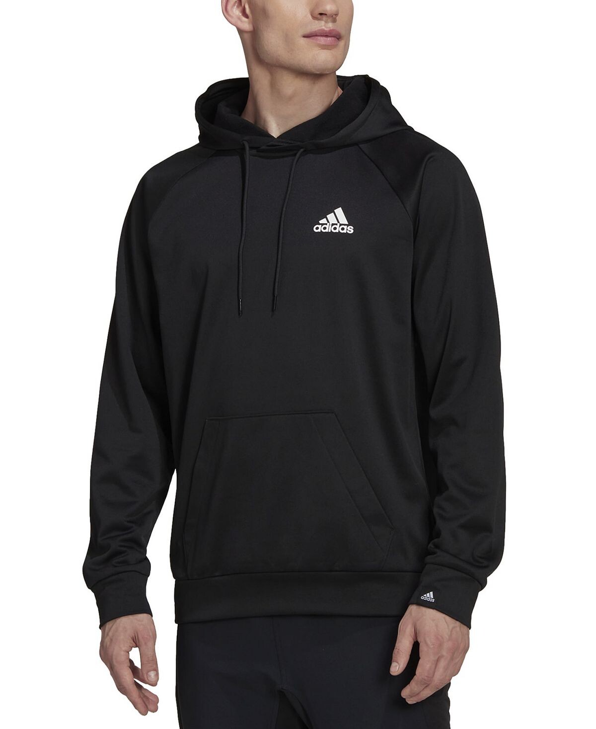 

Мужская влагоотводящая худи для тренинга adidas, черный