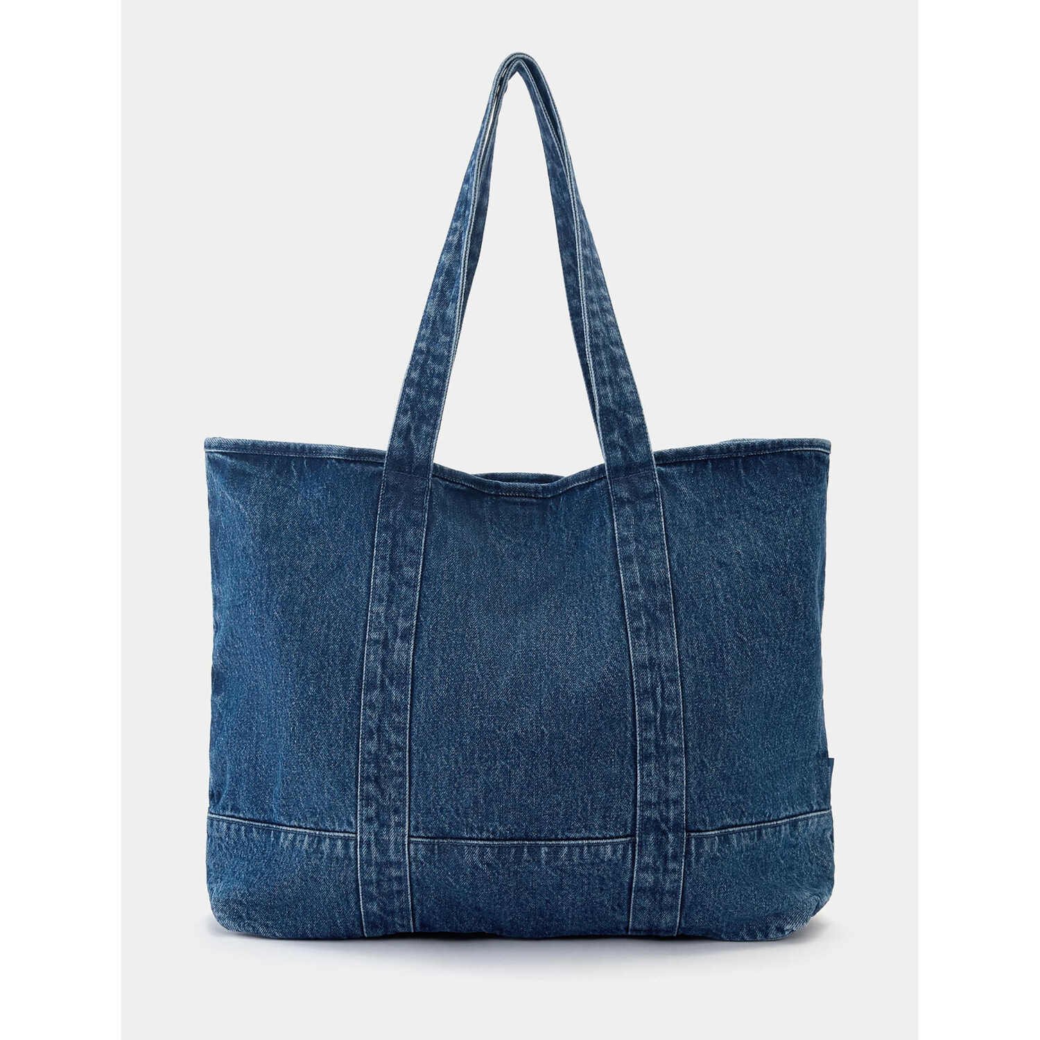 

Сумка-шоппер Pull&bear Denim, темно-синий