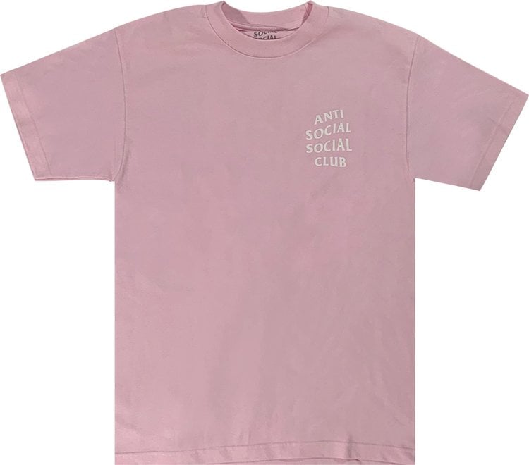 Футболка Anti Social Social Club Kkoch Short-Sleeve T-Shirt 'Pink', розовый - фото