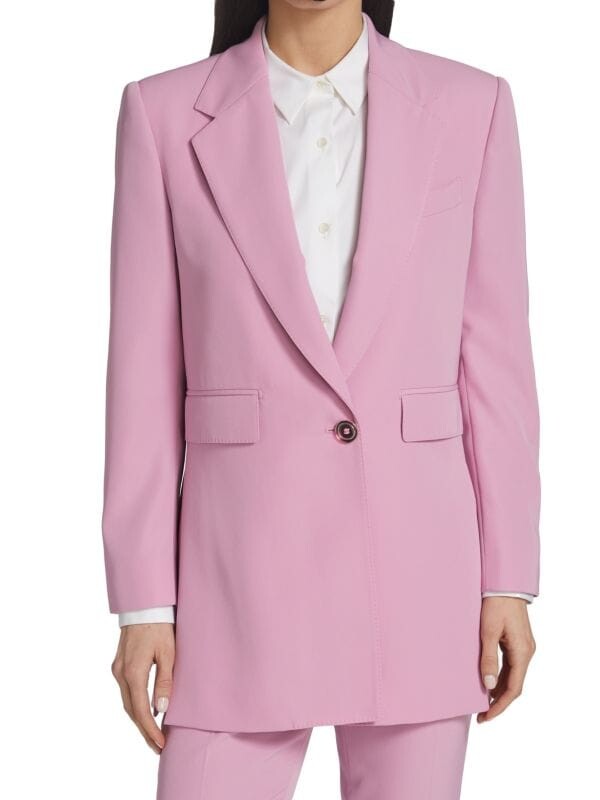 

Однобортный блейзер DOLCE&GABBANA Lilac