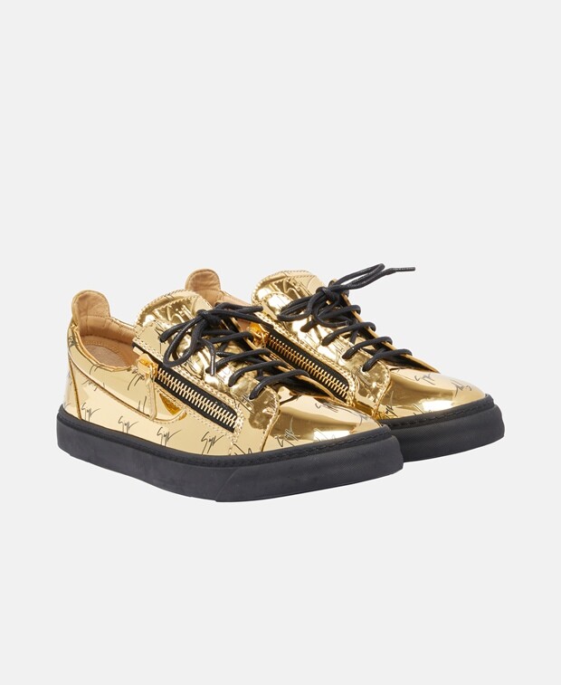 

Кроссовки Giuseppe Zanotti Design, золотой