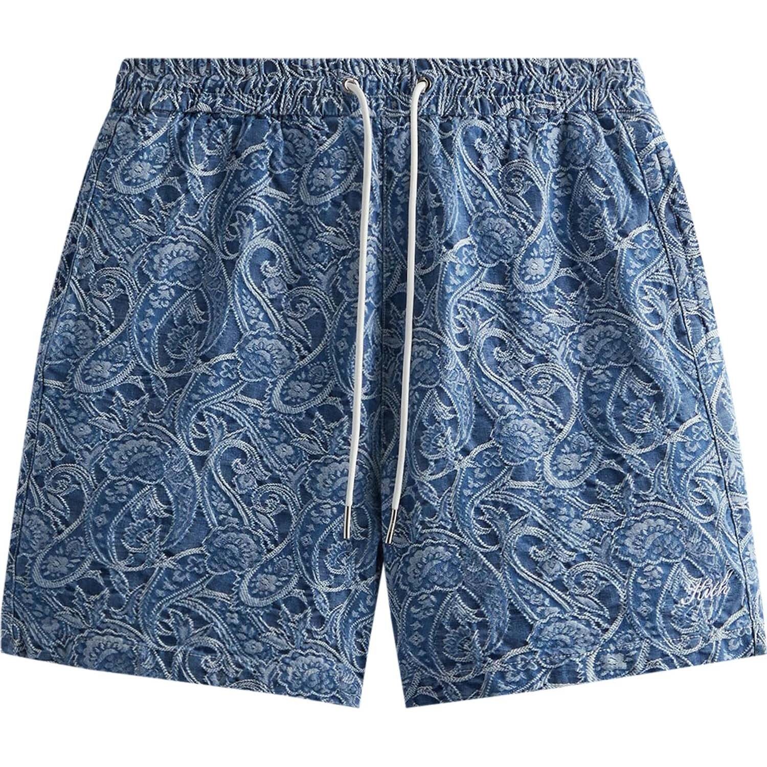 

Шорты Kith Japanese Indigo Paisley Active, мультиколор