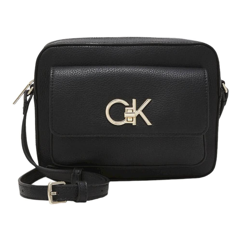 

Сумка кросс-боди Calvin Klein Re-Lock Camera Bag With Flap, черный