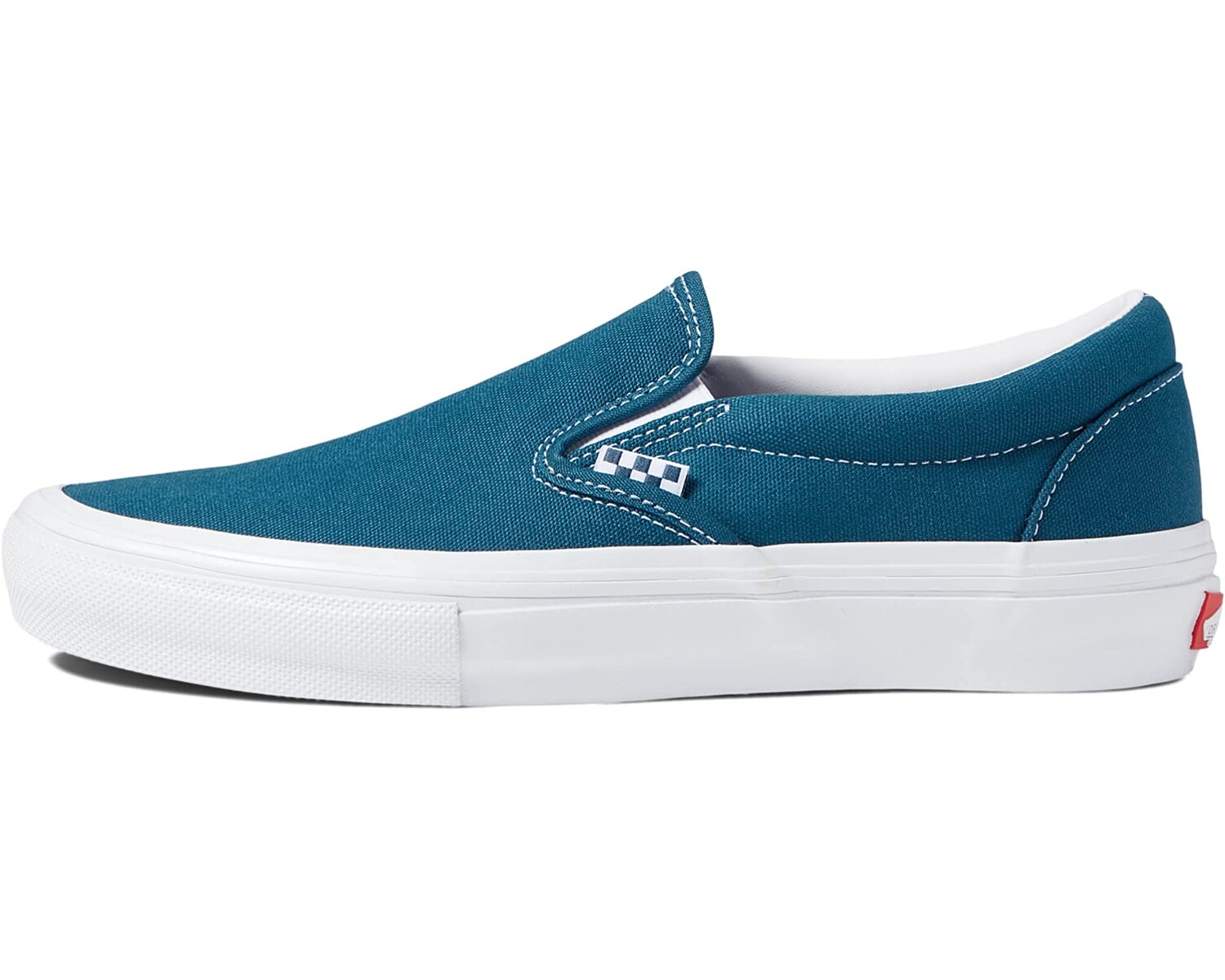 

Кроссовки Skate Slip-On Vans, темный деним с запахом