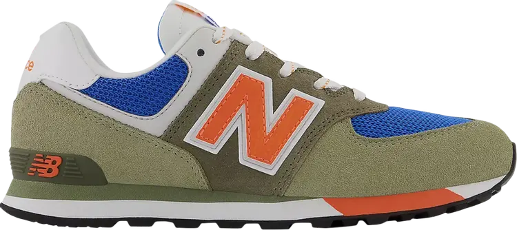 

Кроссовки New Balance 574 Big Kid 'True Camo', зеленый