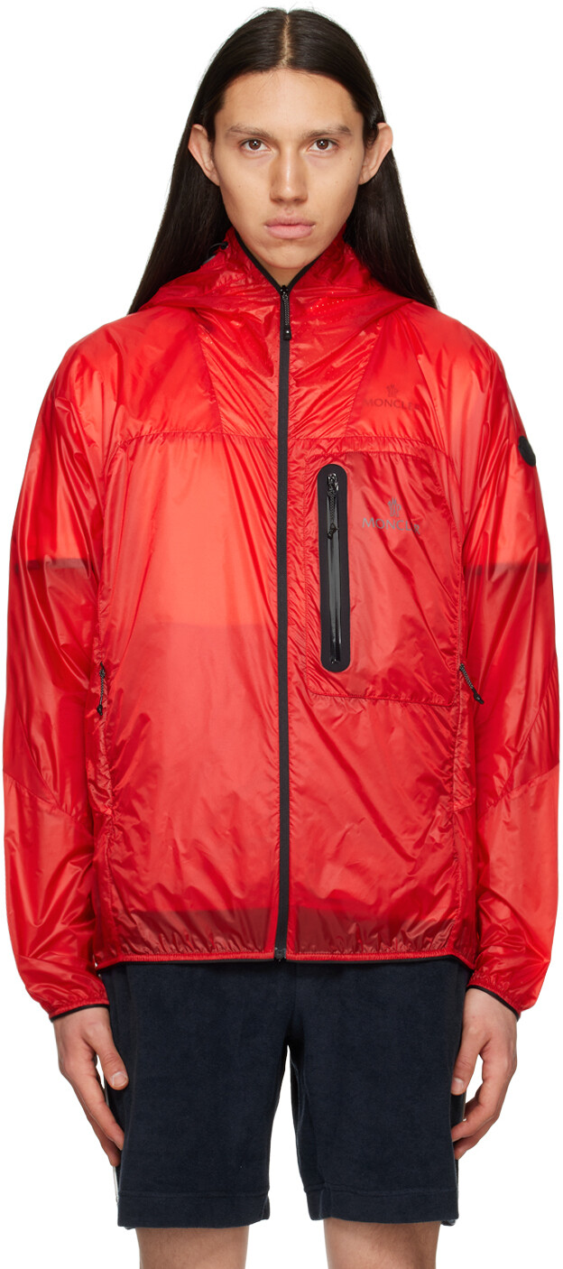 

Красная куртка с диадемой Moncler, Красный