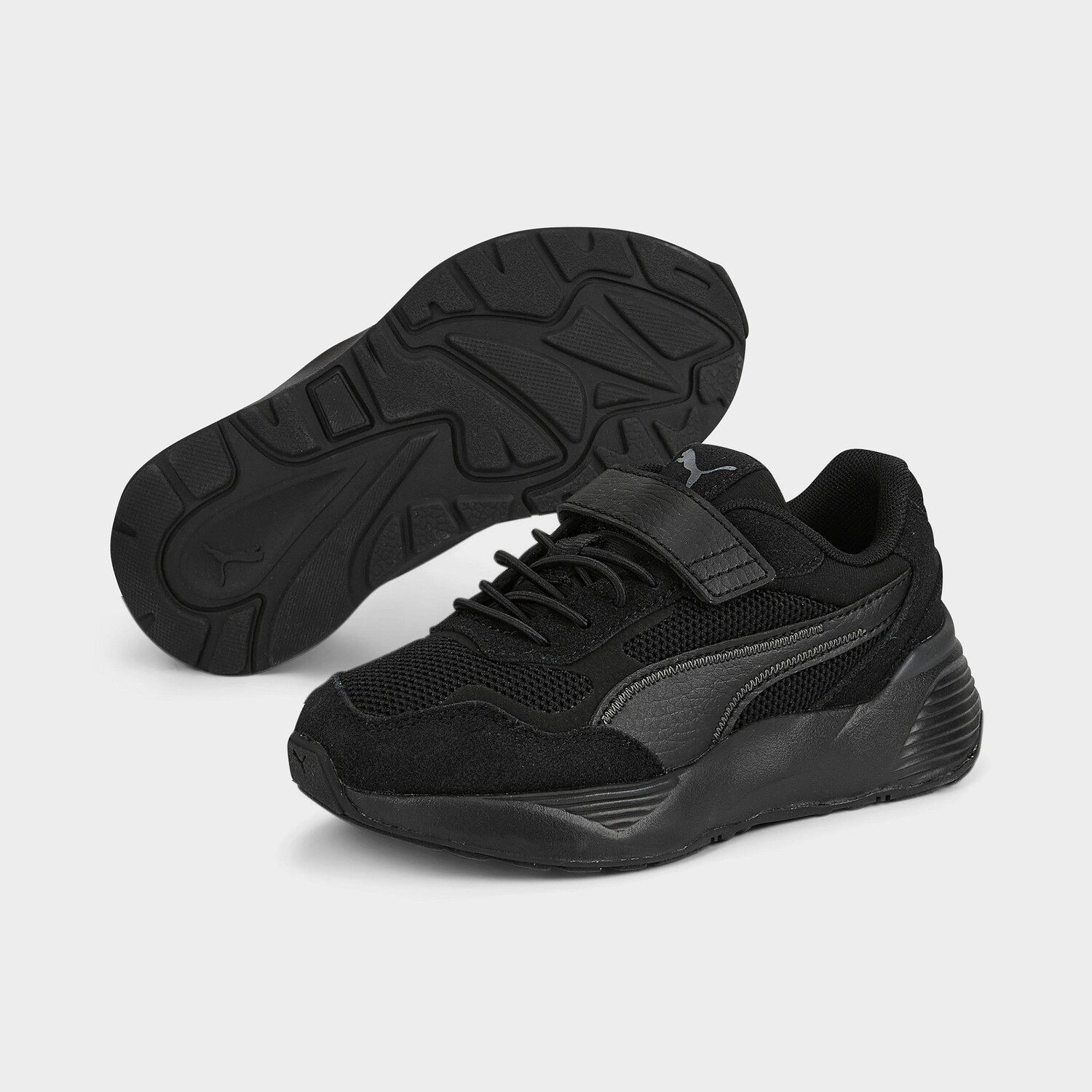 

Повседневная обувь Puma RS-Metric Core из эластичного кружева для маленьких детей, черный