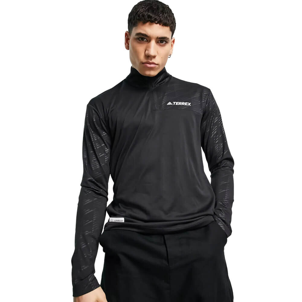 

Спортивный джемпер Adidas Terrex Half Zip Weat, черный