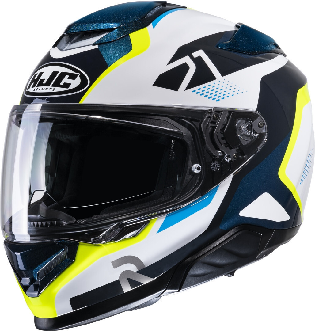 

HJC RPHA 71 Hapel Шлем, белый/желтый/синий
