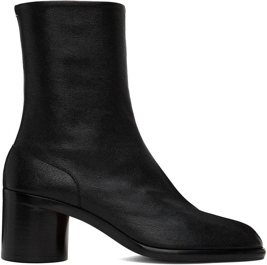

Черные сапоги таби Maison Margiela