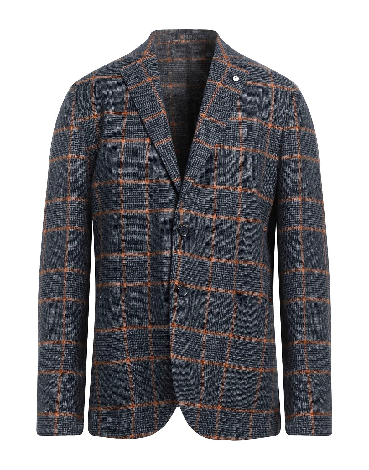 

Блейзер L.B.M. 1911 Flannel Glen Plaid, темно-синий