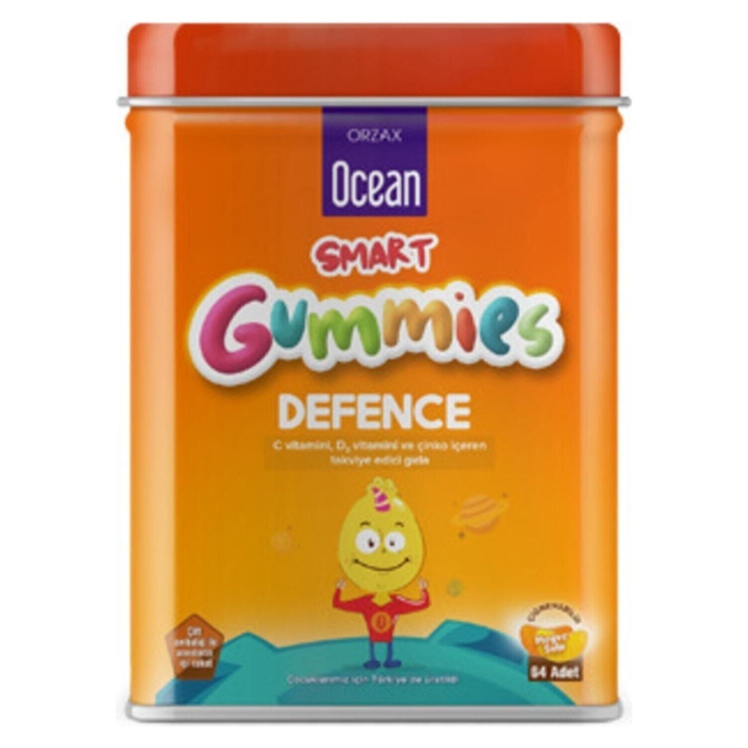 Пищевая добавка Ocean Smart Gummies Defense, 64 гелевых таблеток