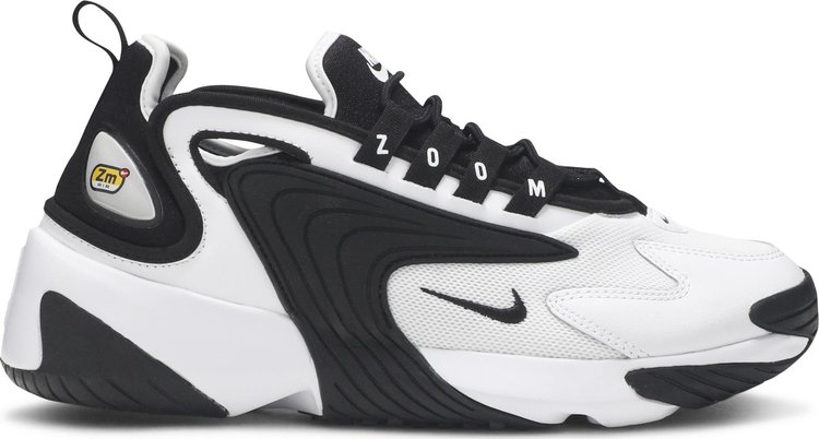 Кроссовки Nike Wmns Zoom 2K 'White Black', черный женские кроссовки nike zoom 2k размер 37ru